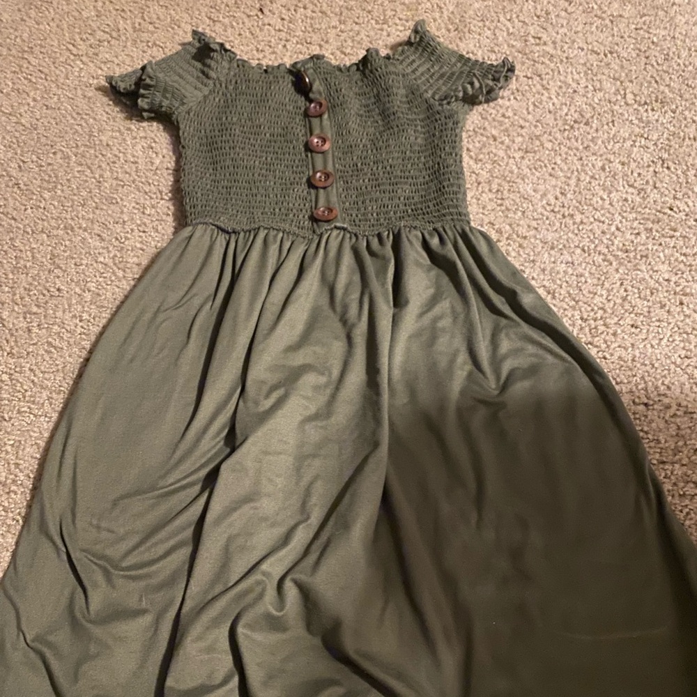 Green dress